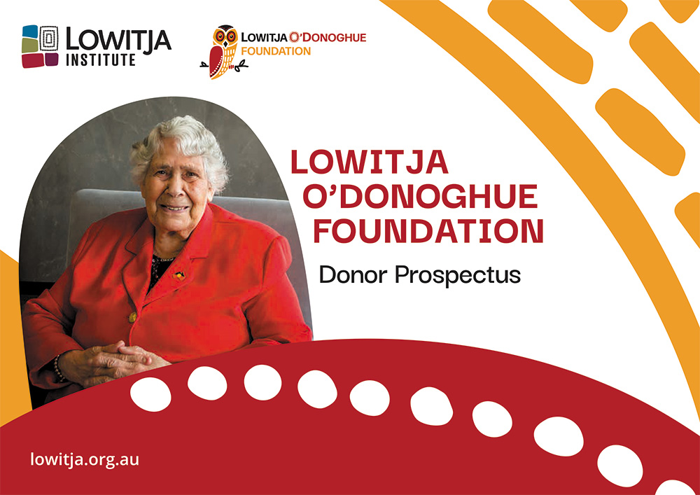 Lowitja O'Donoghue Foundation prospectus