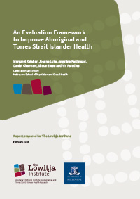 An Evaluation Framework to Improve Aboriginal and Torres Strait Islander Health