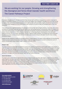 Career Pathways Policy Brief