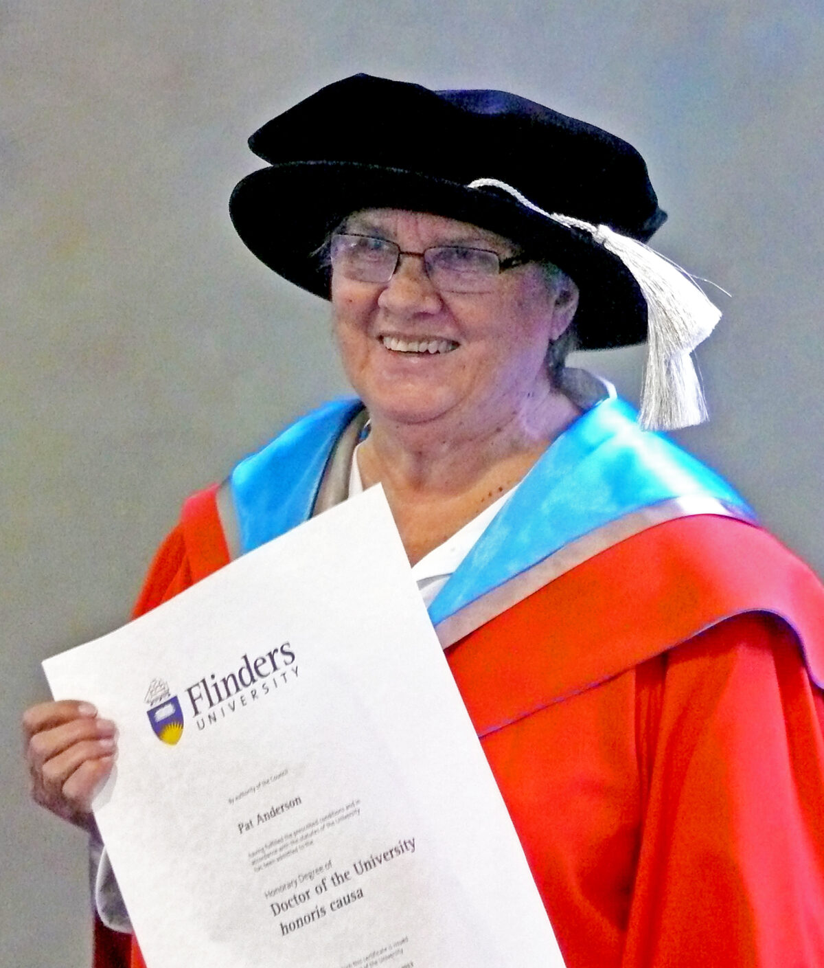 Pat Anderson doctorate